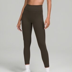 Lululemon Invigorate High-Rise Tight 25" Dark Olive Size 6